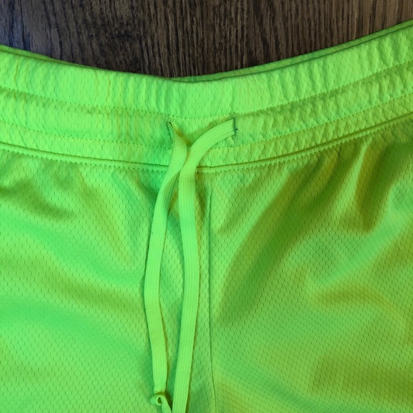 Danskin florescent yellow shorts - Picture 2 of 7